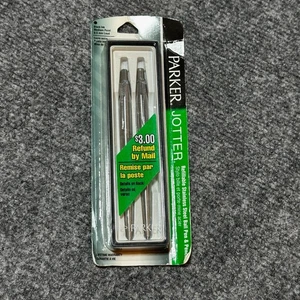 NEU VINTAGE Parker Jotter schwarze Tinte mittlere Spitze 0,5 mm Mine Made in USA - Bild 1 von 4