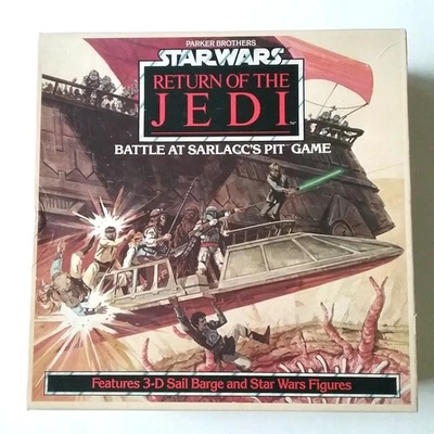 Return of the Jedi Battle at Sarlacc's Pit 3-D Board Game 1983 Parker Brothers - Image 1 of 4