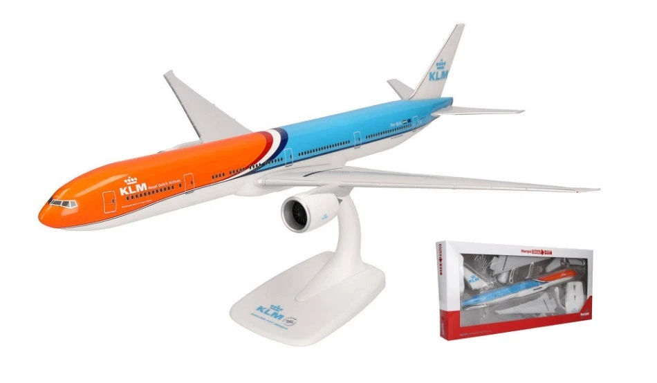 Modellino aerei di linea Herpa BOEING 777-300ER KLM 1:200 modellismo statico - Immagine 1 di 1