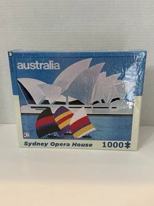 New NY Puzzle Company Australia Sydney Opera House 1000 Piece American Airlines - Picture 1 of 7