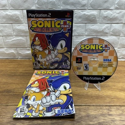 Sonic Mega Collection Plus (Sony PlayStation 2, 2004) probado en caja original funcionando Foto 1 de 2