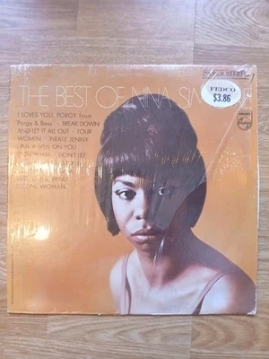 The Best Of Nina Simone Vinyl LP Record US 1969 EX'NT 1st Press A1/M1 In SHRINK - Image 1 of 3