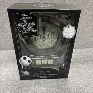 Disney Parks Nightmare Before Christmas Countdown Clock Calendar Light Up New - Picture 1 of 2