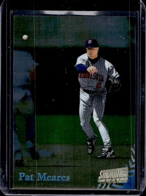1998 Stadium Club Pat Meares One of a Kind #49/150 Twins - Image 1 of 2
