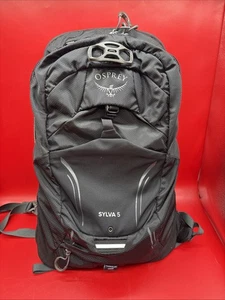 Osprey SYLVA 5 L Airspeed Wanderrucksack schwarz / grau - mit Regenschutz 5L Liter - Bild 1 von 13