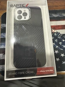 RAPTIC ARAMID FIBER CROXX IPHONE 16 PRO MAX - Bild 1 von 1