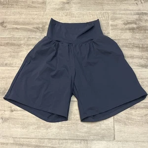 Halara Damen SoftlyZero High Rise 2-in-1 Cool Touch Shorts AC2 Navy Blau Gr. XS - Bild 1 von 8