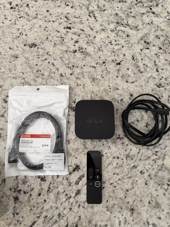 Apple TV A1625 4th Generation 64GB with Remote - Image 1 of 1