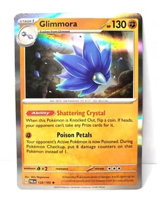 Pokémon TCG - Glimmora - 126/193 - Holo Rare - Paldea Evolved - NM/MINT - Picture 1 of 1