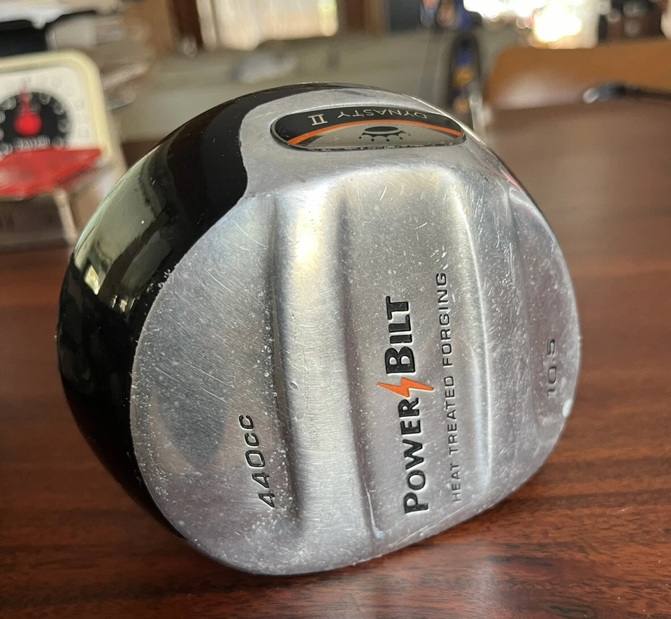 Power Bilt Dynasty II Driver Mid Flex 65 Gram Lamkin Grip 10.5 Loft Left Driver - Image 1 of 4