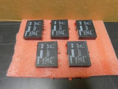 (5) NEW! CROUZET GORDOS C40AC I/O Module - 4-32VDC In 12-120VAC Out - Lot of 5 - Image 1 of 4
