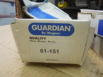 80-81 Compatível com Mercury Capri Conjunto de Pastilhas de Freio a Disco Dianteiras Orgânicas 61-151 BP-55 - Imagem 1 de 4