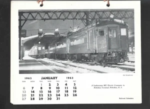 Calendarios ferroviarios 1963 - Imagen 1 de 1