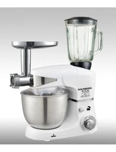 HAUSBERG Amasadora Robot, Licuadora Y Picadora De Carne 5 Litros 1000W 3 En 1 - Imagen 1 de 2