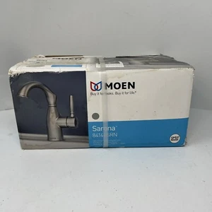 Moen Sarona Spot Resist Brushed Nickel One-Handle Single Hole Rustic Farmhouse - Picture 1 of 6