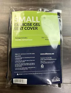 Bikeroo Coprisedile Gel Piccolo Esercizio Bicicletta Ciclismo Misura 11x7,1x1,8 Pollici - Foto 1 di 4