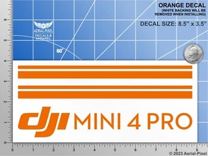 DJI Mini 4 Pro Drone Case Decal for Nanuk Pelican GoProfessional GPC & More - Picture 1 of 21