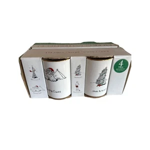 Merry Masterpieces International Collection Christmas Cups Mugs Set Of 4 - Picture 1 of 7