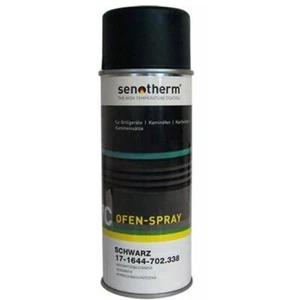 Senotherm Spray schwarz 0,4L Ofen Rohr Farbe Kamin hitzebeständig einbrenn Lack - Bild 1 von 1