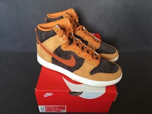 Nike Dunk High Premium Dark Curry Russet Wheat Brown EU 42,5 US 9 Braun Sail Neu - Bild 1 von 5