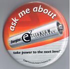  2000 Eveready Energizer batterie 3 pouces bouton d'épinglage publicitaire e2 puissance titane