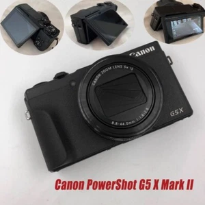 Canon PowerShot G5 X Mark II 20.1MP Digital Camera-5x OpticalZoom Wi-Fi Support - Picture 1 of 10