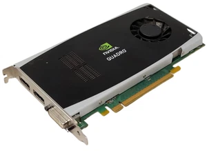 PNY NVIDIA Quadro FX 1800 768MB GDDR3 Graphics Card 2 x Display Port 1 x DVI - Picture 1 of 2
