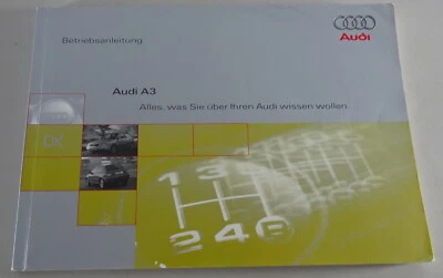 Manual De Usuario Audi A3 Tipo 8L Fecha 05/1996 - Imagen 1 de 3