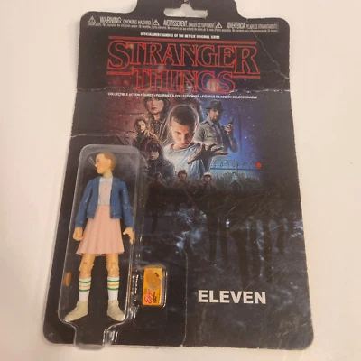 Funko Stanger Things Eleven with Eggo Action Figure Season 1 2017 New Sealed - Image 1 of 4