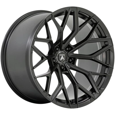 Asanti ABL-39 Mogul 20x9 5x112 +45mm Satin Black Wheel Rim 20" Inch - Image 1 of 4