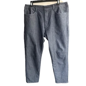Bylt Tech Denim Everyday Pant 2.0 Men's Indigo Sz 38 4-way Stretch Comfort - Picture 1 of 11