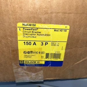 Nuovo con scatola - Square D - HDA36150 - Interruttore Powerpact H, 150A, 3 poli, 600VAC - Foto 1 di 4
