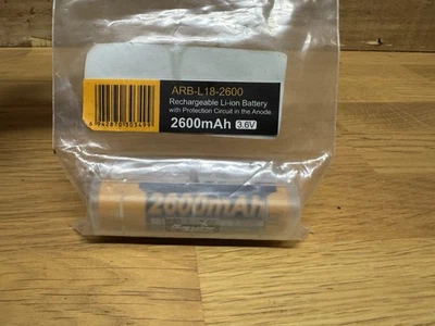 FENIX Li-ion Accu ARB-L18-2600 / 2600mah NEU!! - Bild 1 von 3