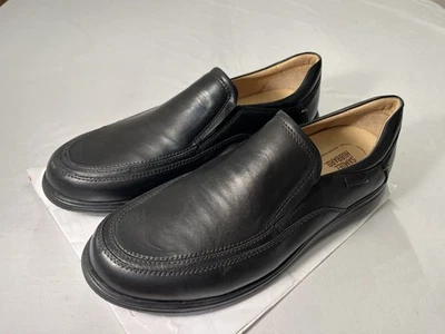 NUEVO Samuel Hubbard Zapatos de Viajero Frecuente Cuero Negro Talla 14 W $275 Foto 1 de 4