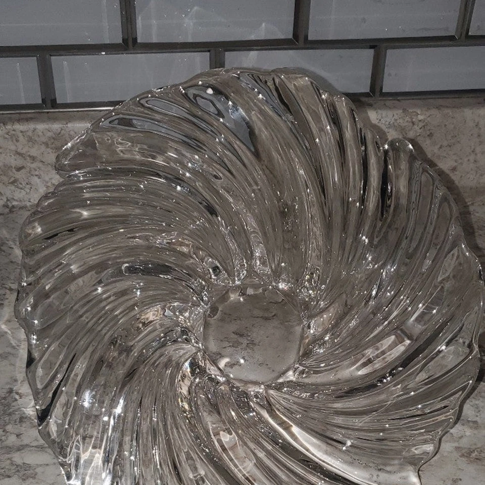 罕见 Mikasa Crystal Belle Epoque Dish 罕见 — 第 1/4 张图片