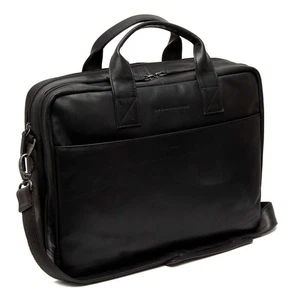 The Chesterfield Brand Frazer Laptopbag Businesstasche Tasche Black schwarz - Afbeelding 1 van 4