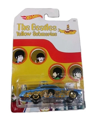 Hot Wheels The Beatles Yellow Submarine Fish D N Chip D Paul McCartney  Foto 1 de 4