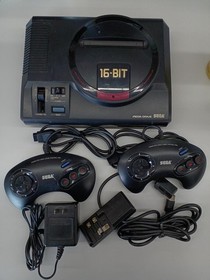 SEGA Mega Drive Console HAA-2510 Genesis MD Controller Working Tested Used