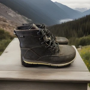 KEEN Utility Men's San Jose 6” Alloy Toe Waterproof Wedge Work Boots Sz 8.5D - Picture 1 of 12