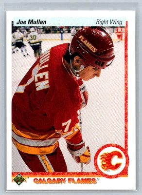 1990-91 Upper Deck #252 Joe Mullen Calgary Flames HOF - Image 1 of 2