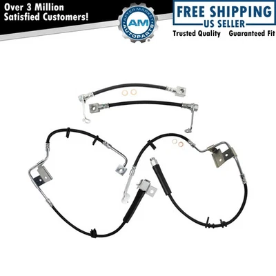 Juego de mangueras de freno delanteras y traseras para Dodge Ram 2500 Ram 3500 2001-2002 Foto 1 de 4