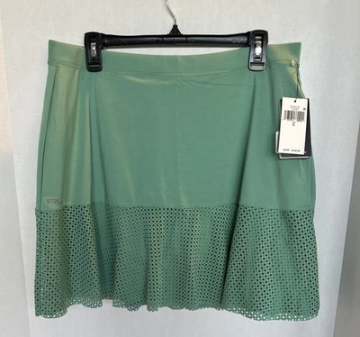 Pantalón corto de golf RLX Ralph Lauren para mujer talla L verde ojales tenis pickleball $148 Foto 1 de 4