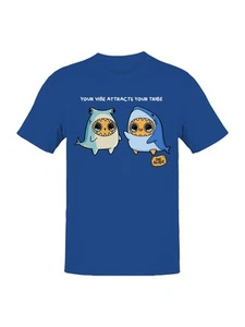 Officially Licensed Sad Nuggie Shark Tribe Men's T-shirt - Picture 1 of 6