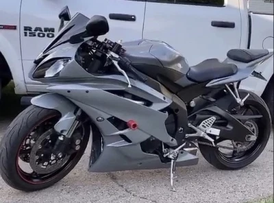 Kit de carenado gris Nardo de inyección vendedor de EE. UU. apto para Yamaha 2006 2007 YZF R6 Foto 1 de 4