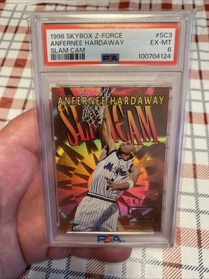 Skybox ZForce Anfernee Hardaway 1996 #SC3 Slam Cam Inserto PSA EXCELENTE 6 se ve mejor Foto 1 de 2