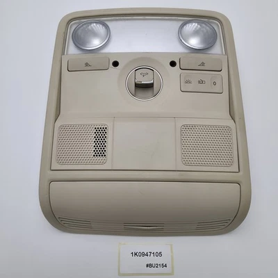 Luz de techo interior de lectura para techo Volkswagen Golf 2005-2021 1K0947105 Foto 1 de 4