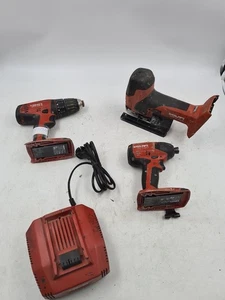 Lot of 4 Hilti Cordless Power Tools - For Parts/Repair, Used - Picture 1 of 20