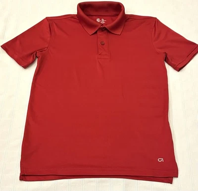 GAP Kids GapFit Red Performance s/s Polo Shirt School Uniform Youth Large - Image 1 of 4