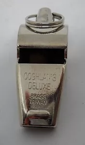 Deluxe Brass Chrome Plated Whistle Cork Ball Made In Taiwan Nice Free Shipping - Picture 1 of 3