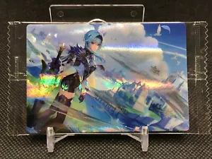 Nueva tarjeta de oblea V21 EULAGenshin prisma miHoYo BANDAI hecha en JAPÓN CCG TCG a - Imagen 1 de 12